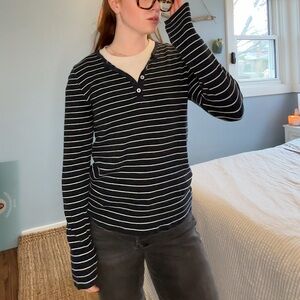 Blue Stripped Shirt🍒✨